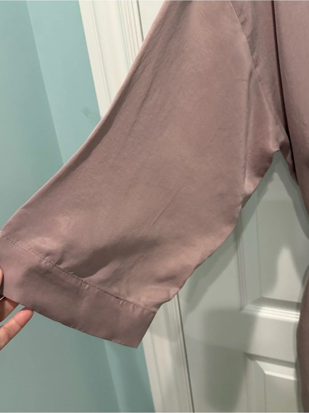 Haven Well Within Women's Washable Rayon Robe Mauve Color Size XL